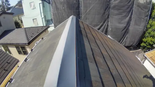 工事完了後の屋根