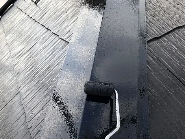 棟包板金の塗装施工