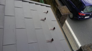 A様下屋根二期工事と玄関屋根吹替え