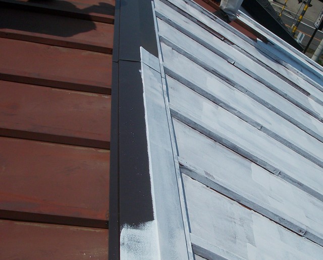 トタン屋根修理及び塗装