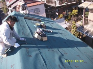 原因調査　雨漏り