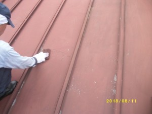 屋根補強　屋根調査