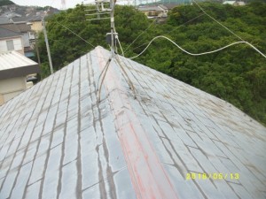 屋根メンテナンス　屋根調査