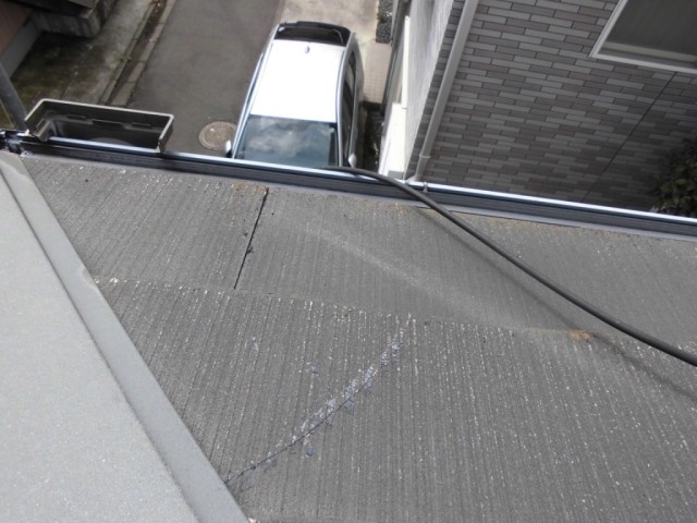 屋根の色 再塗装