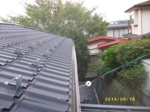 屋根点検　屋根修理　雨漏り対策　