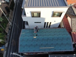 屋根調査　ドローン活用　屋根修理