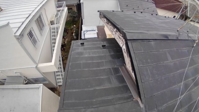 施工前の写真 屋根修理施工前