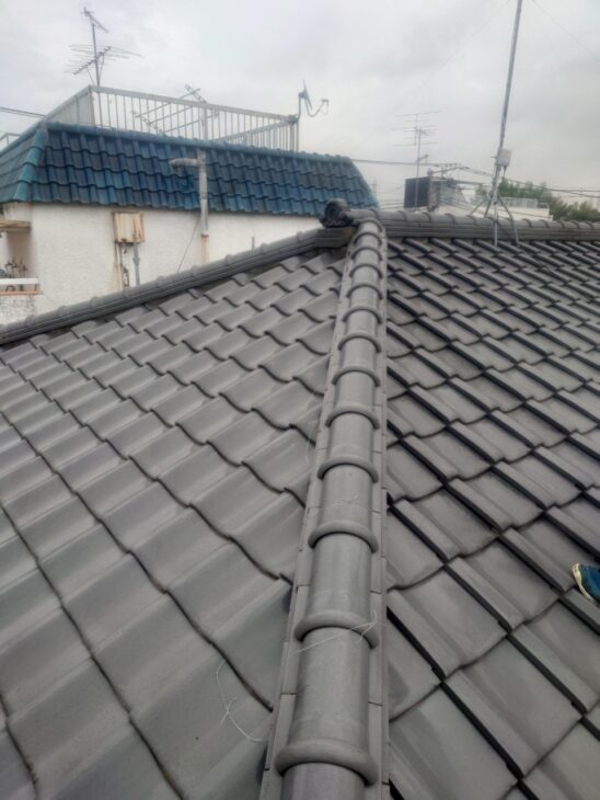 施工前の写真 今後のメンテナンスを想定して