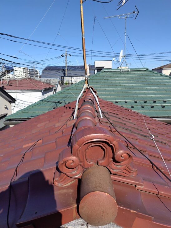 施工前の写真 屋根の葺き替えの検討のご相談を受けて