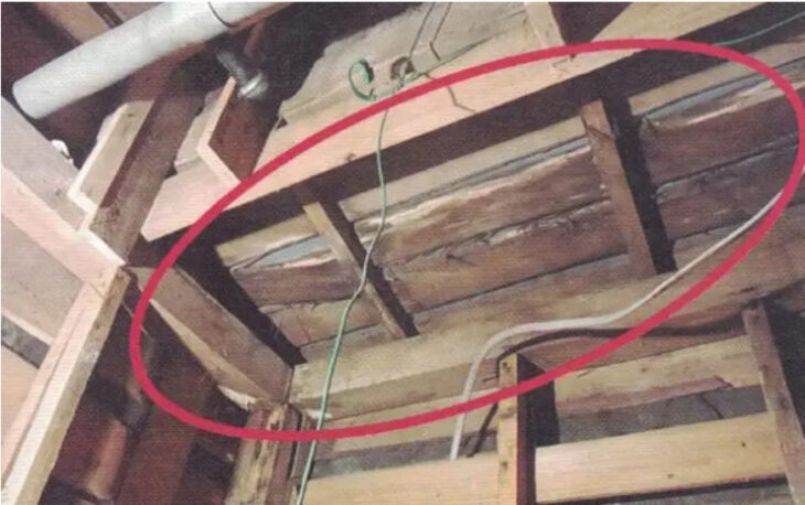 施工前の写真